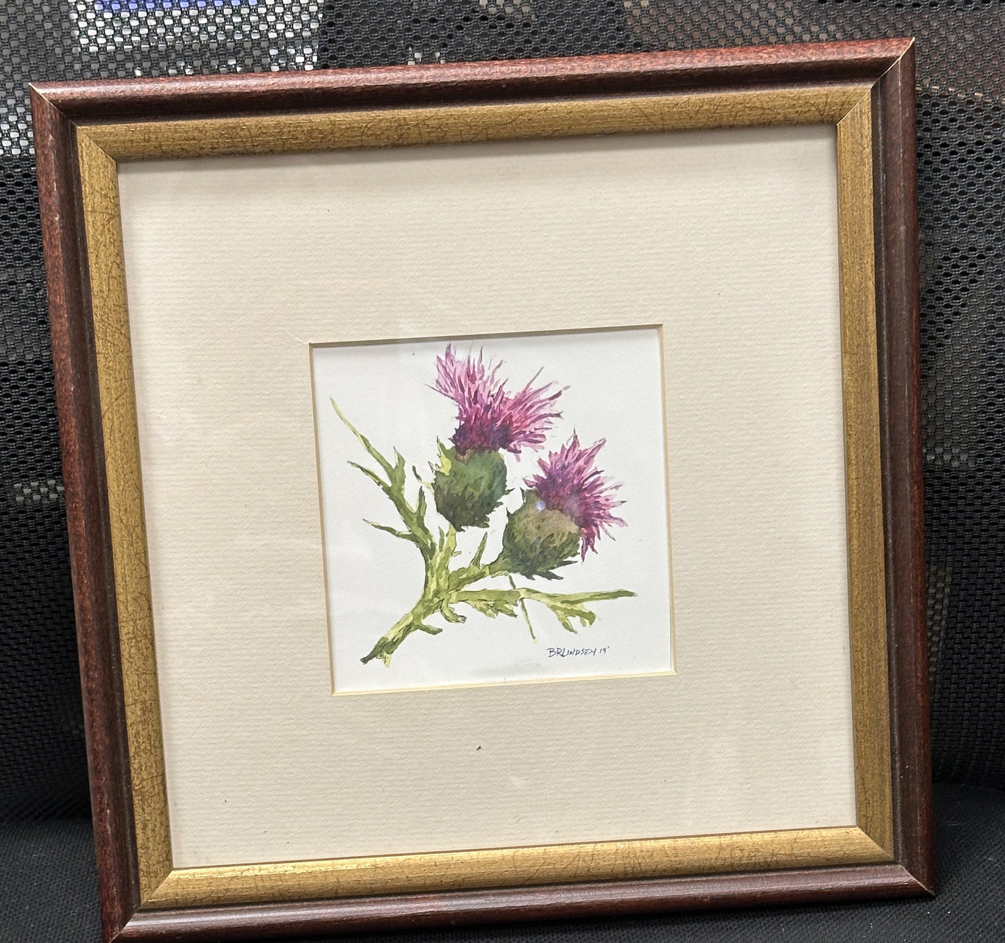 BR Lindsey Water Colors Framed