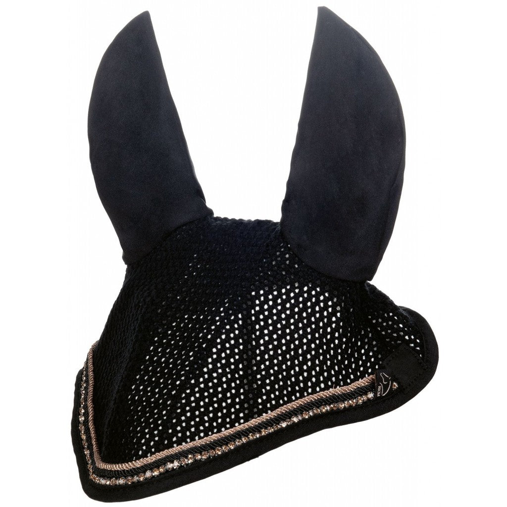 HKM Ear Bonnet RSG/BK cob