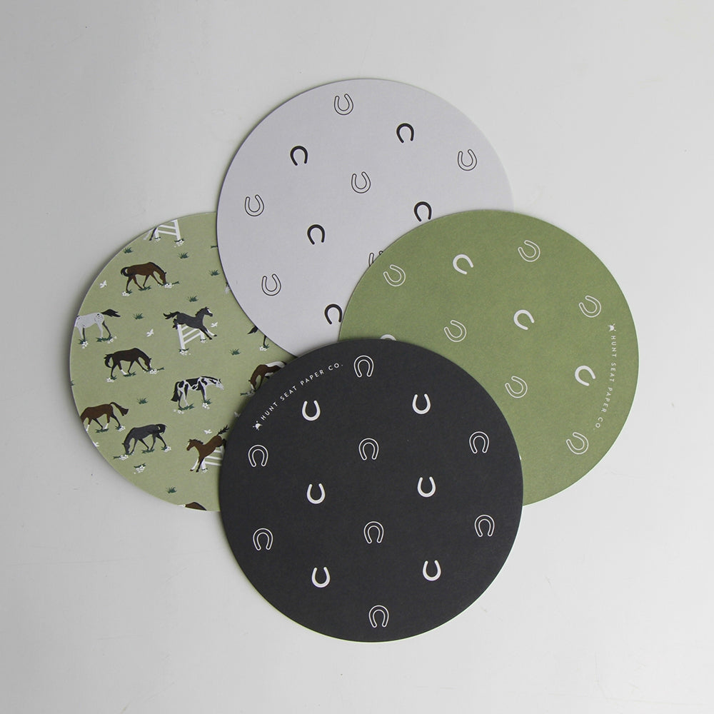 Lucky Paper Coaster Set