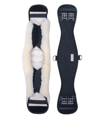 Lambskin Covered Dressage Girth