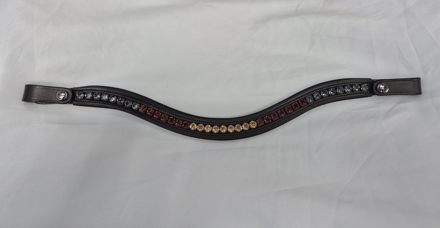 Halter Ego Wave Browband 17" Snap Closure