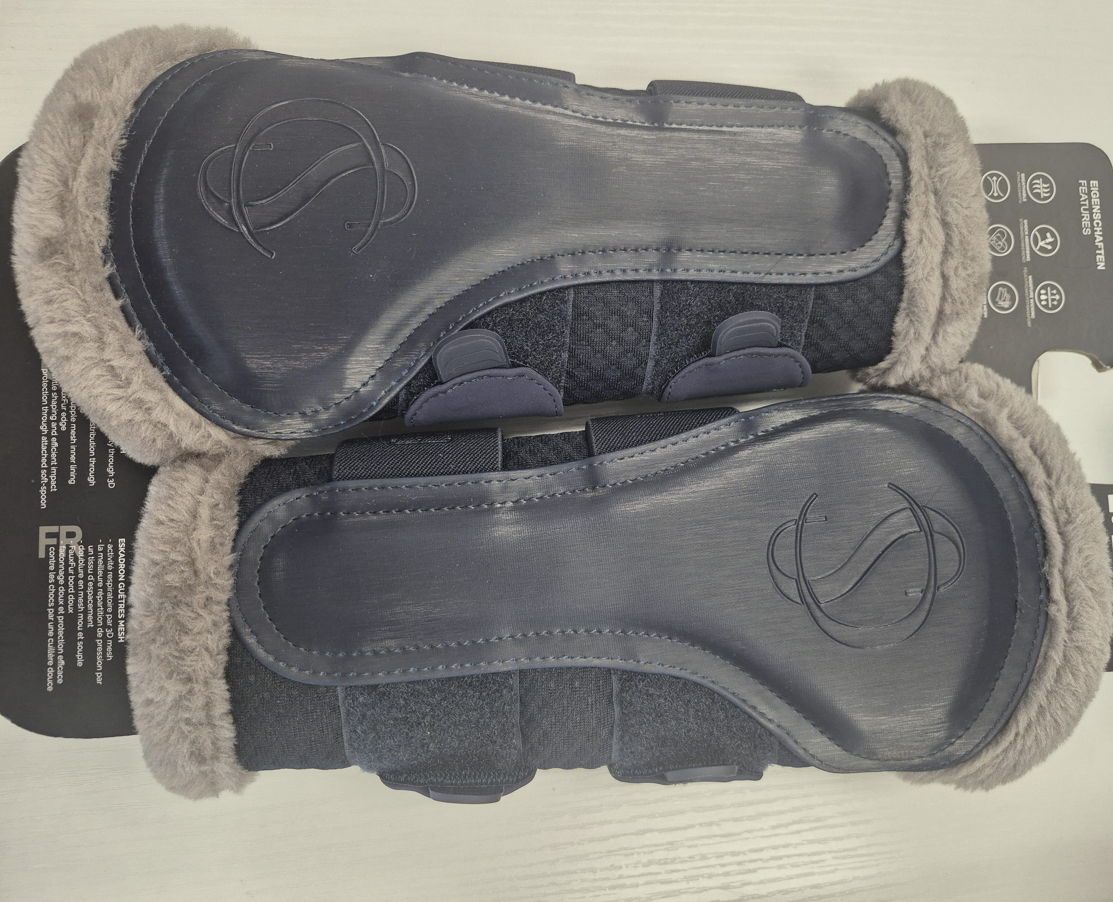 Eskadron soft mesh FauxFur Tendon Boots Classic Sport Collection