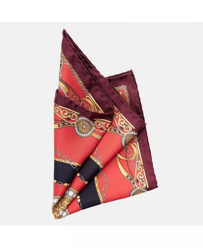 TE Silky Scarfs Equine Motif