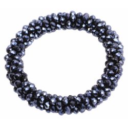 QHP Bun Shine Scrunchie Beads