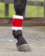 QHP Christmas Bandages, Red and White