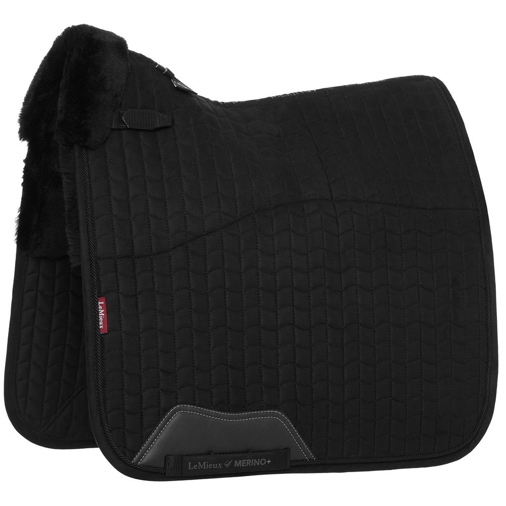 LeMieux Merino + Half Lined Suede Large Dressage Pad
