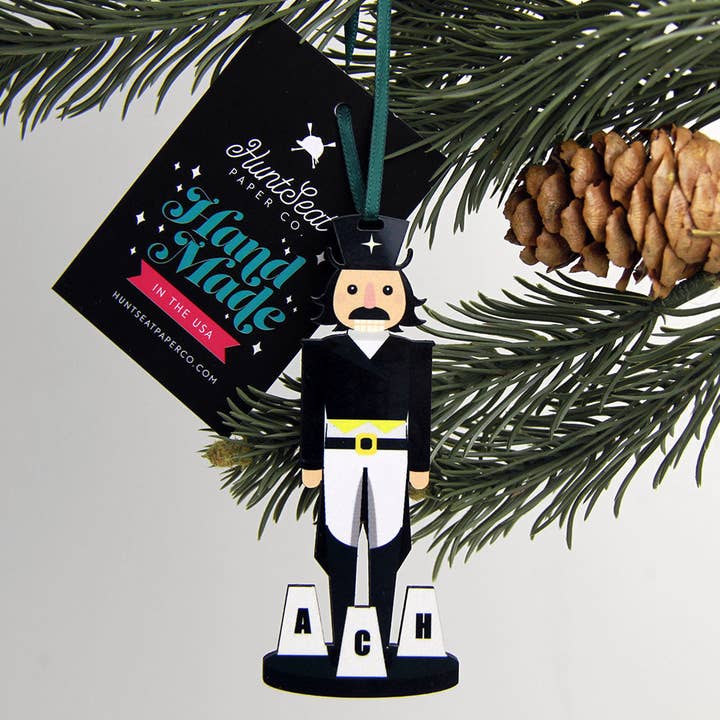 Dressage-Three(Ring) Wisemen Nutcracker Ornament