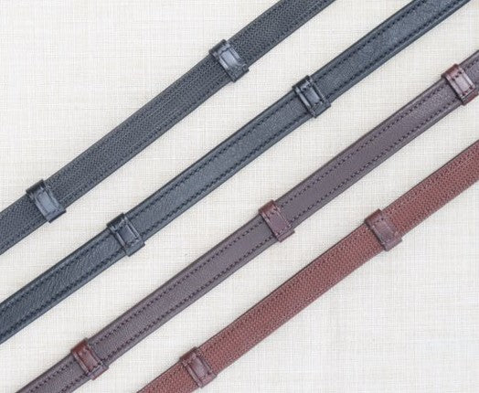 Black Oak Soft Grip Reins lined with rubber