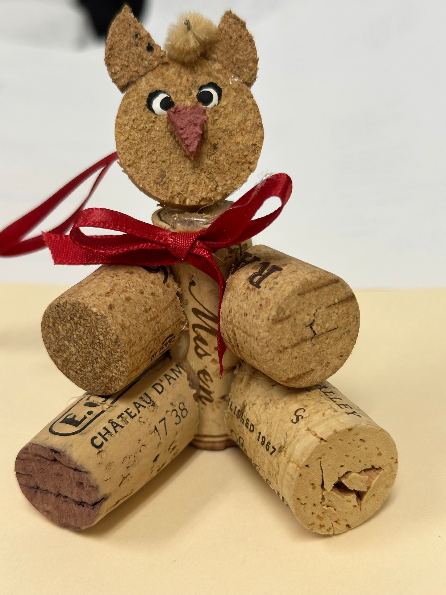 Wine Cork Christmas Ornaments