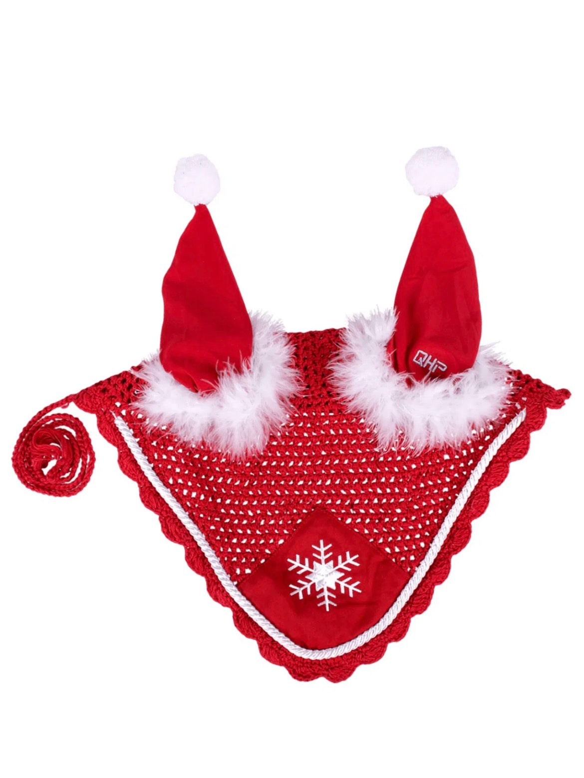 QHP Christmas Ear bonnet