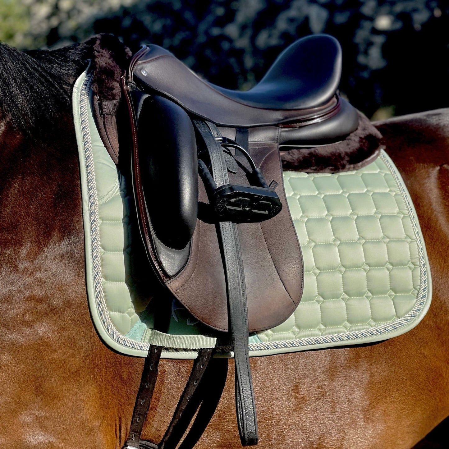 Halter Ego Satin Classic Dressage Saddle Pad