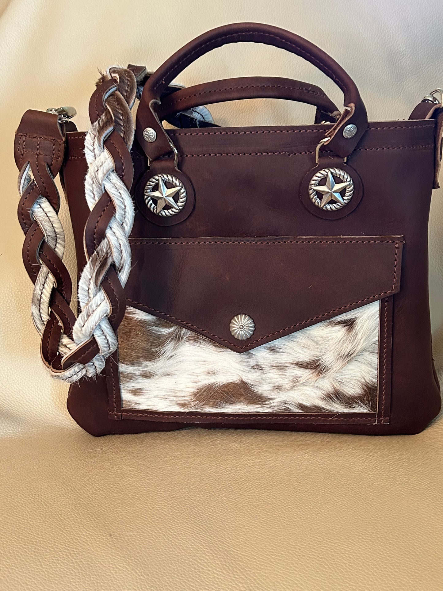 Hoof Track Studio Hair On weave bag