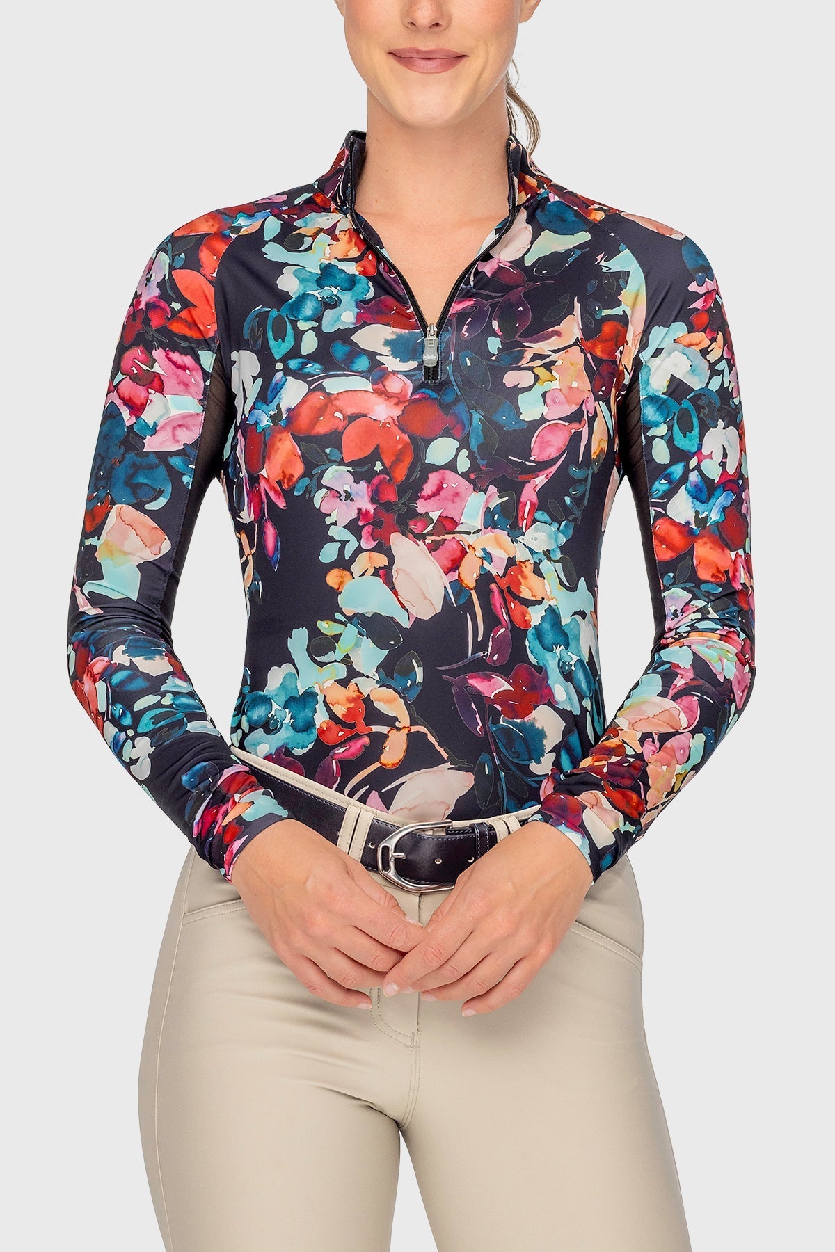 Kastel Sun shirt Long sleeves1/4 zip long sleeves