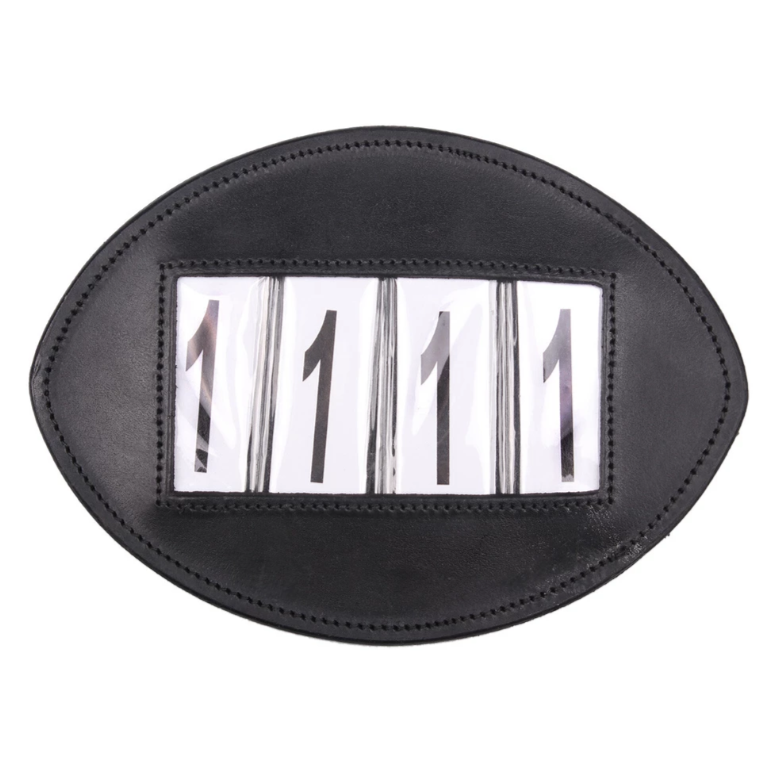 QHP Number Holder Basic black 4 or 3 numbers