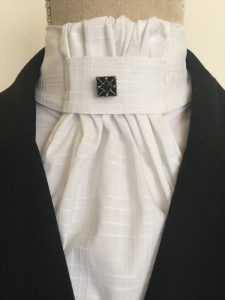 ELI Ruffled Stock Tie