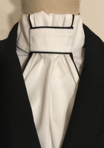 ELI Ruffled Stock Tie