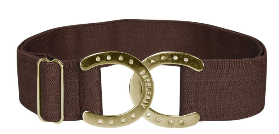 Dapplebay Horse Shoe Elastic Belt