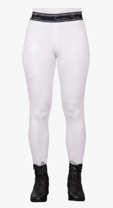 QHP Eden Junior Competition Tight full grip white