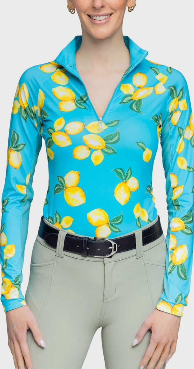 Kastel Sun Shirt 1/4 Zip Long Sleeve