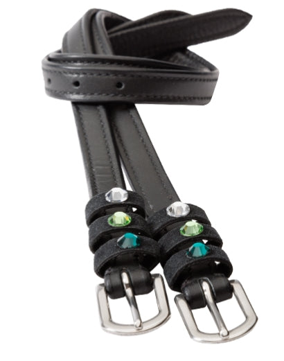 Kavalkade Winter Morning spur straps black