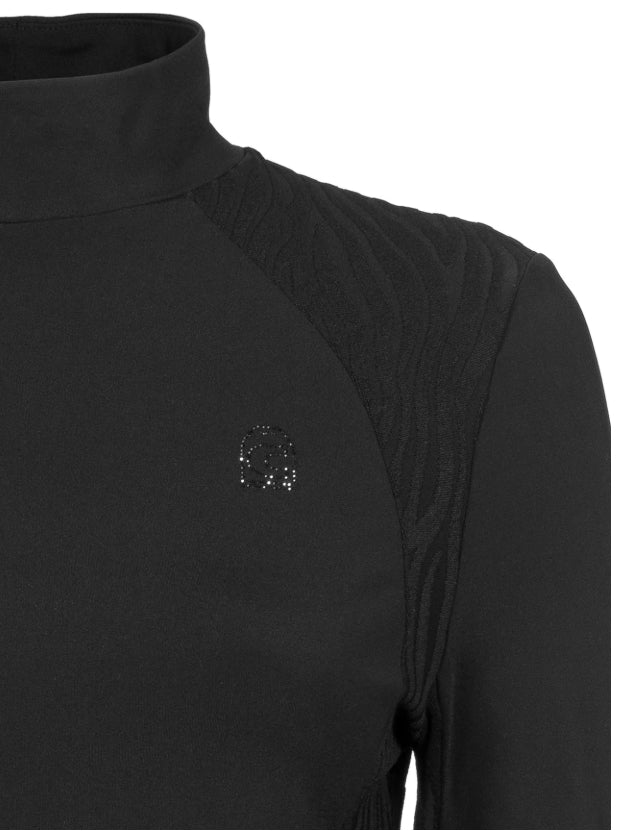Cavallo Women's long-sleeved Training Shirt CAVALDATIA-black zebra