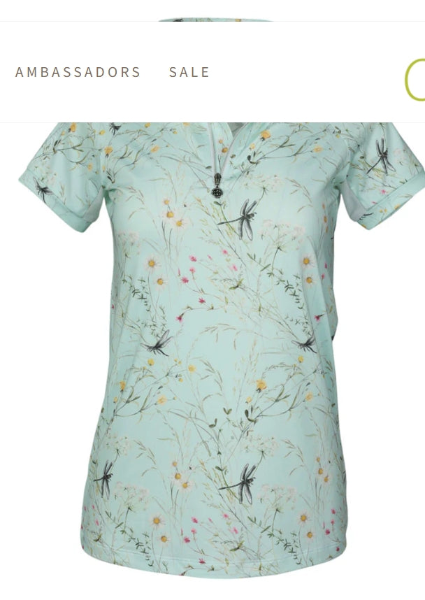 Dapplebay 1/4 Zip Short Sleeve