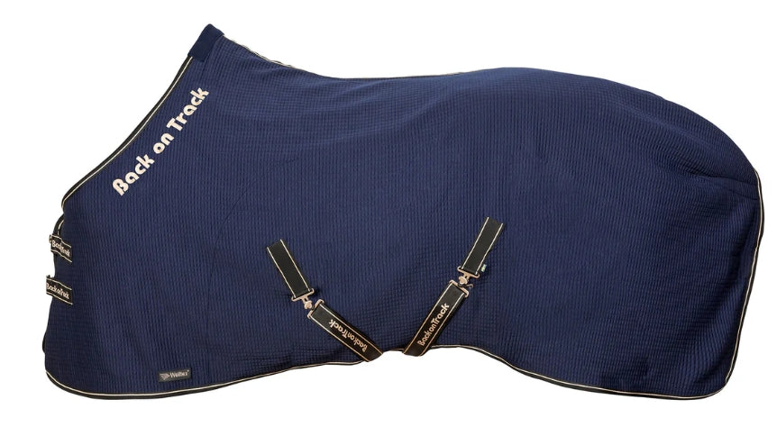 Back On Track Quick Cooler Sweat Blanket Navy