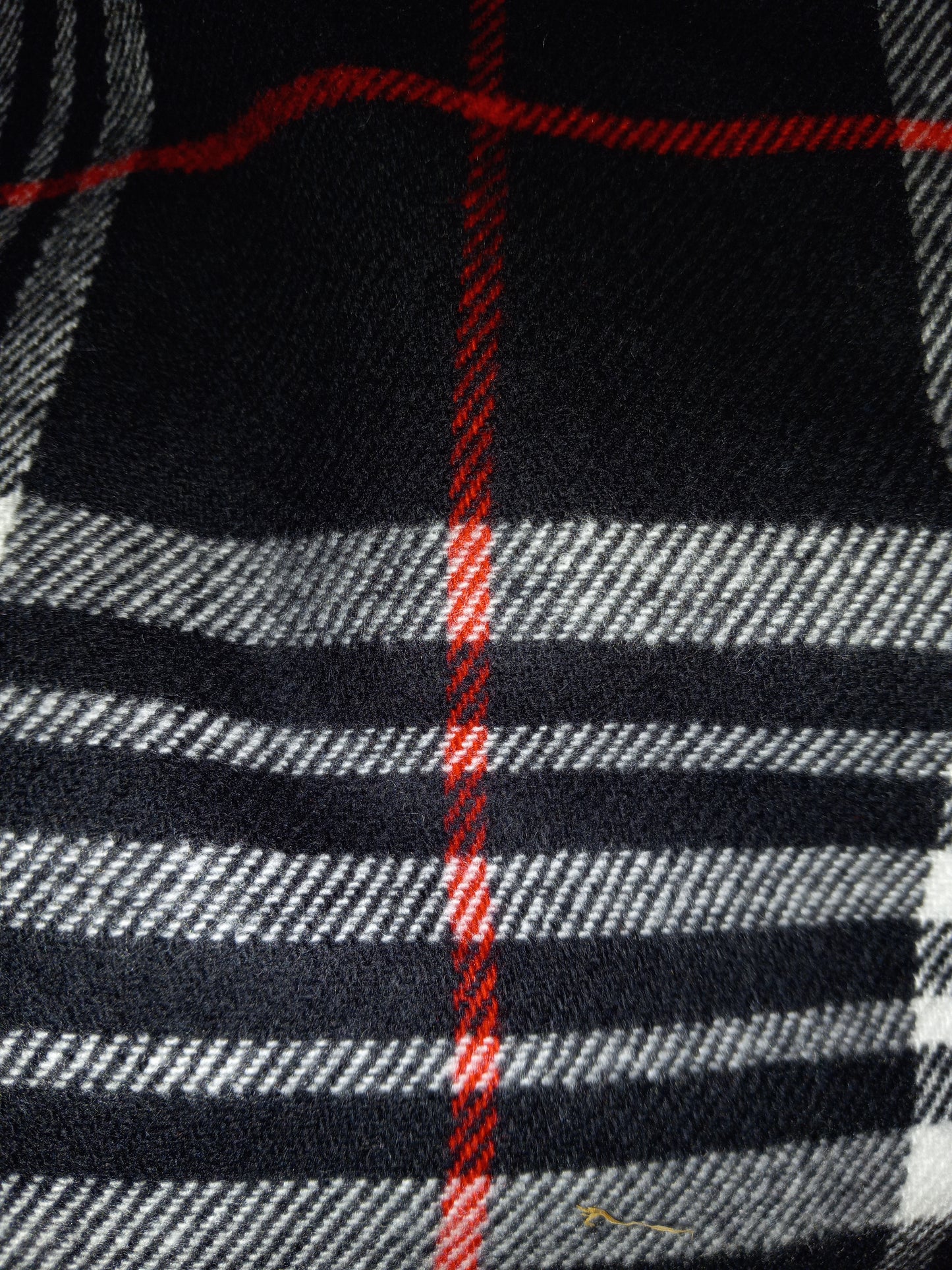 The Plaid Long Cashmere Scarf