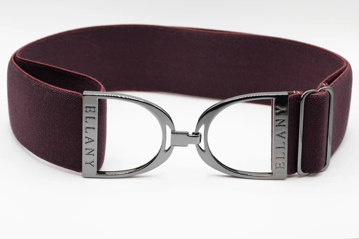 Ellany Belts 1.5 "and 2"gunmetal stirrup buckle