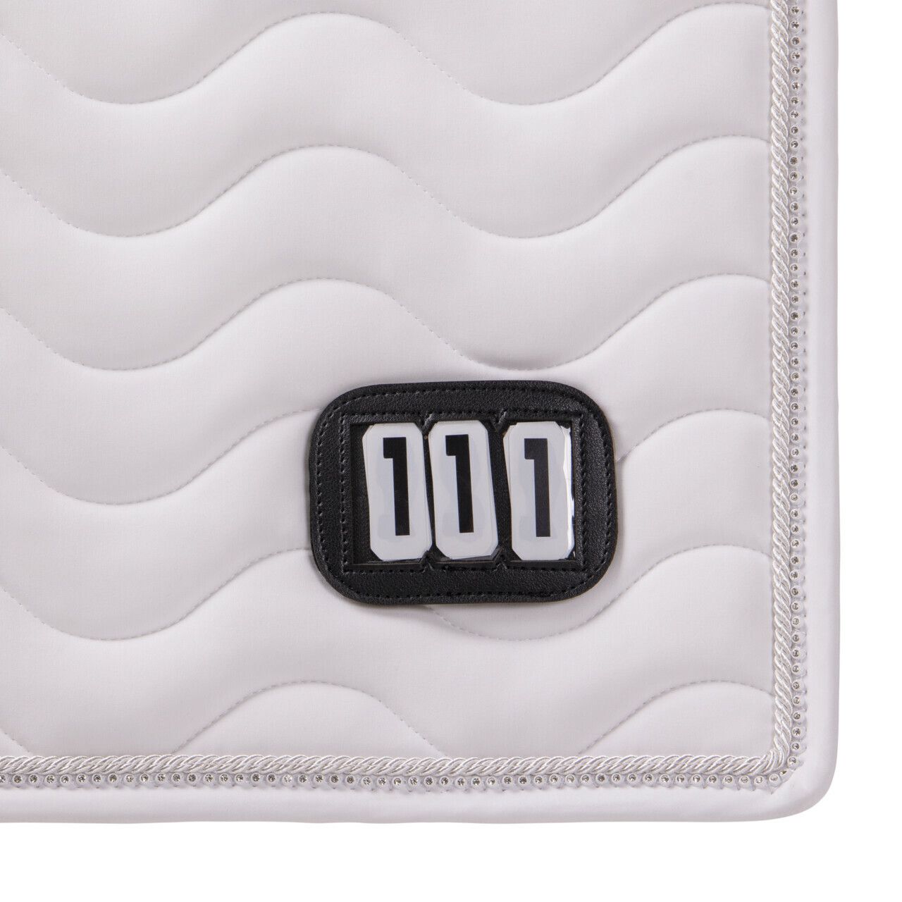 QHP Crystal Saddle Pad With Competition Number