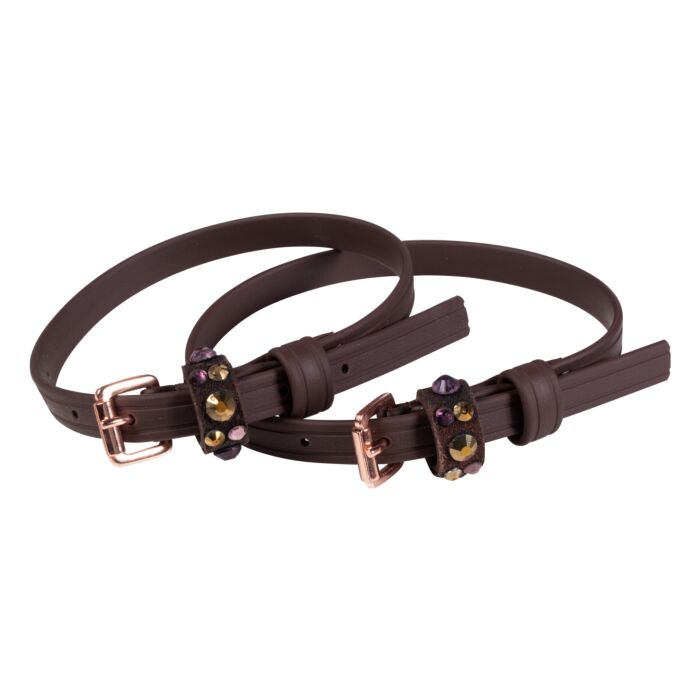 HKM Rosegold Glamour Spur Straps