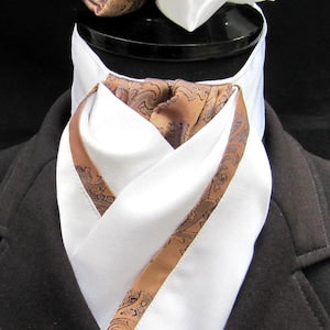 TRSM French Pretied Stock Tie