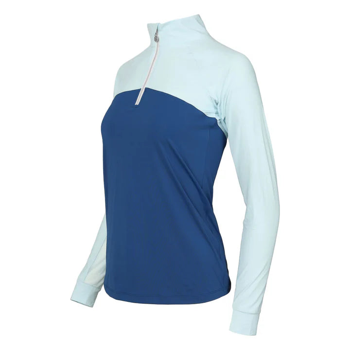 Dapplebay Lady 1/4 zip Sun Shirt