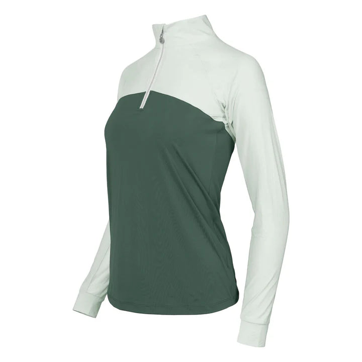 Dapplebay Lady 1/4 zip Sun Shirt