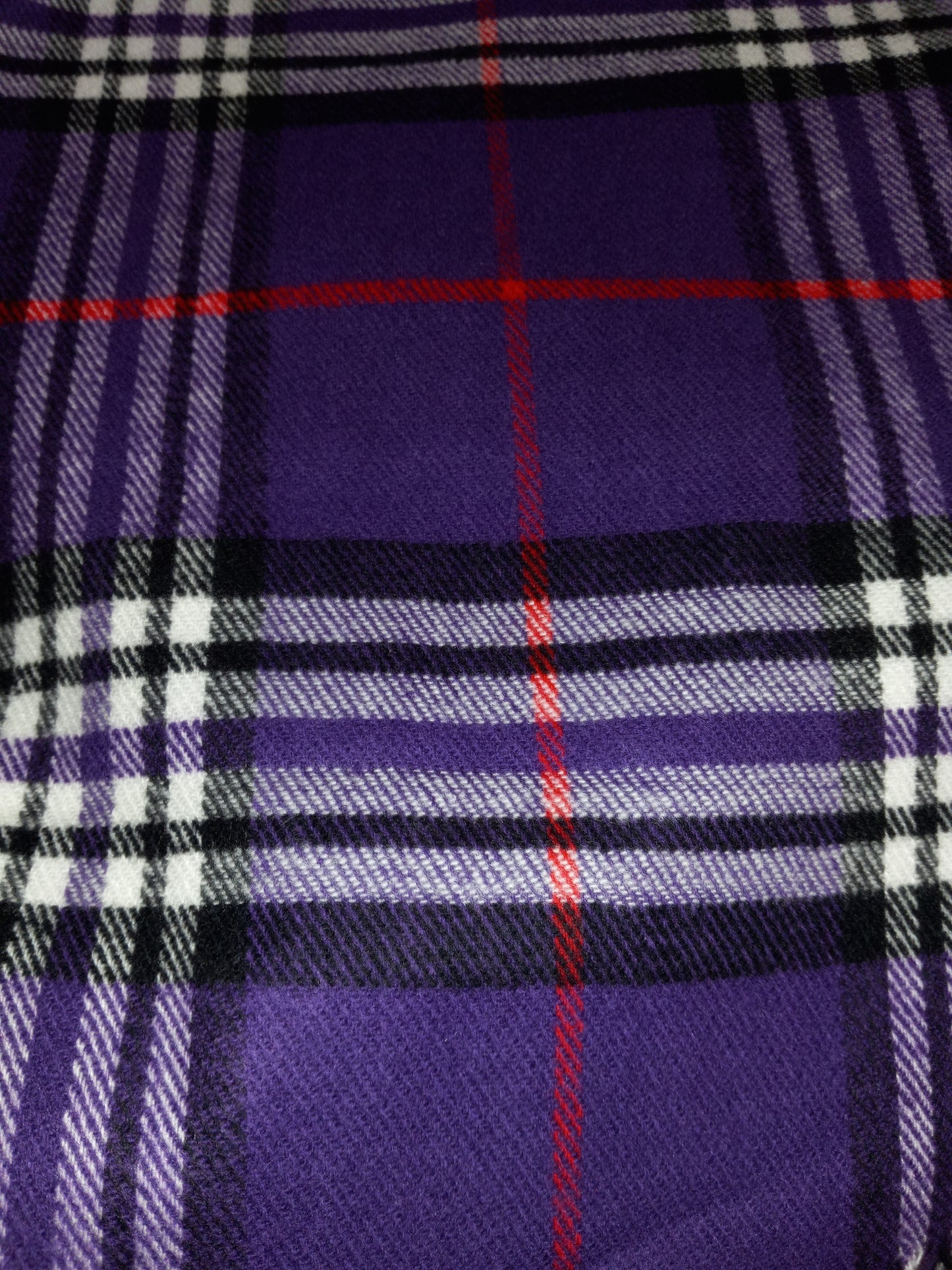 The Plaid Long Cashmere Scarf