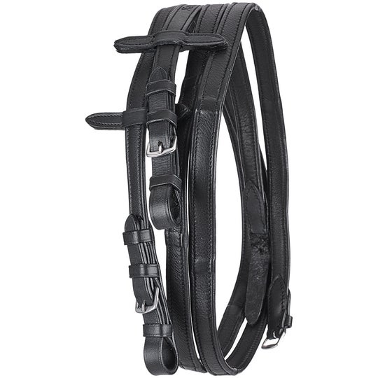 Kavalkade Soft Reins Calfskin padded stops