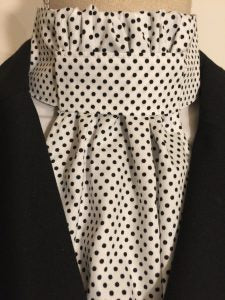 ELI Ruffled Stock Tie