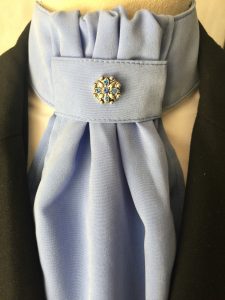ELI Ruffled Stock Tie