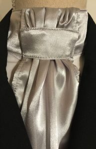 ELI Ruffled Stock Tie