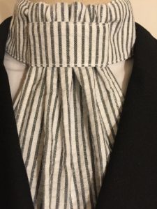 ELI Ruffled Stock Tie