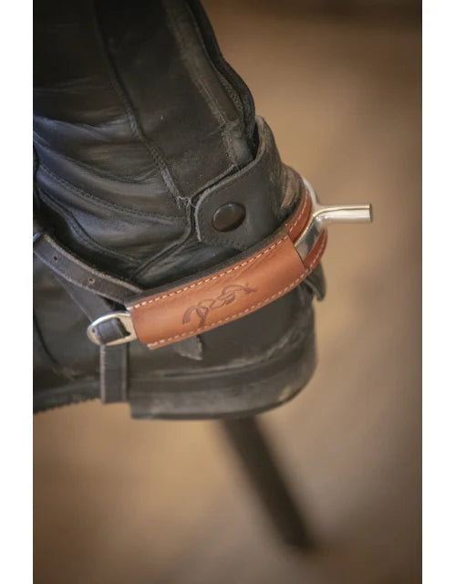 Penelope Leather Spur Covers