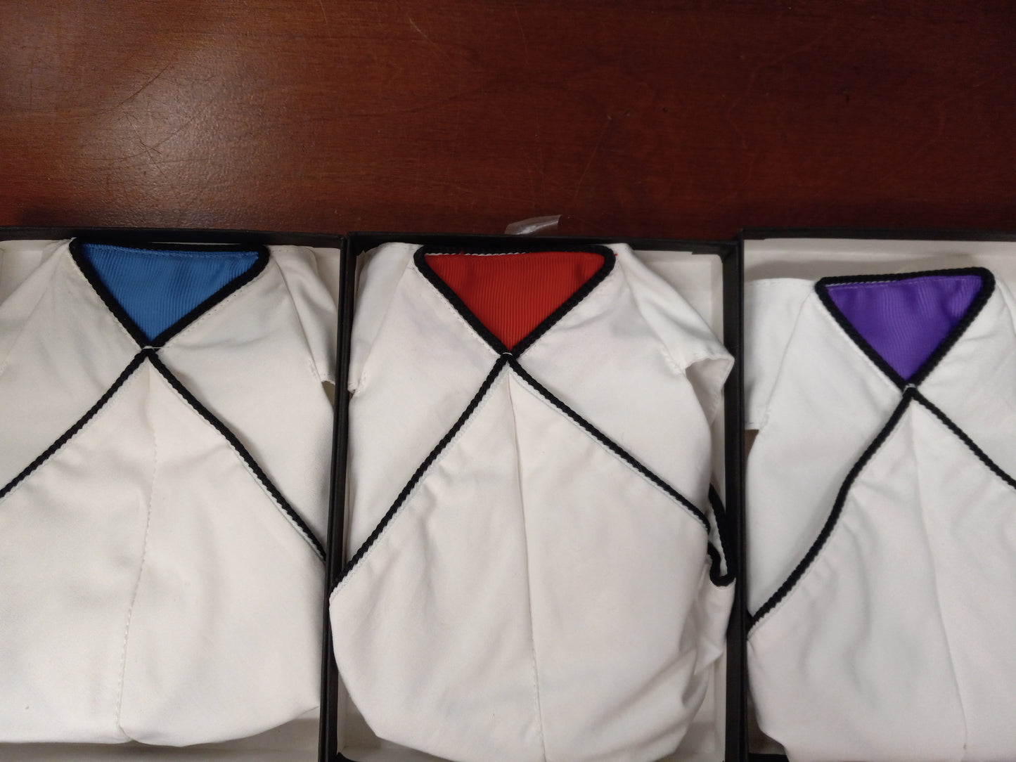 Poplin w/Piping Stock Tie