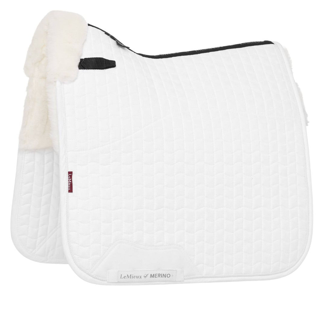 LeMieux Merino + Half Lined Suede Large Dressage Pad