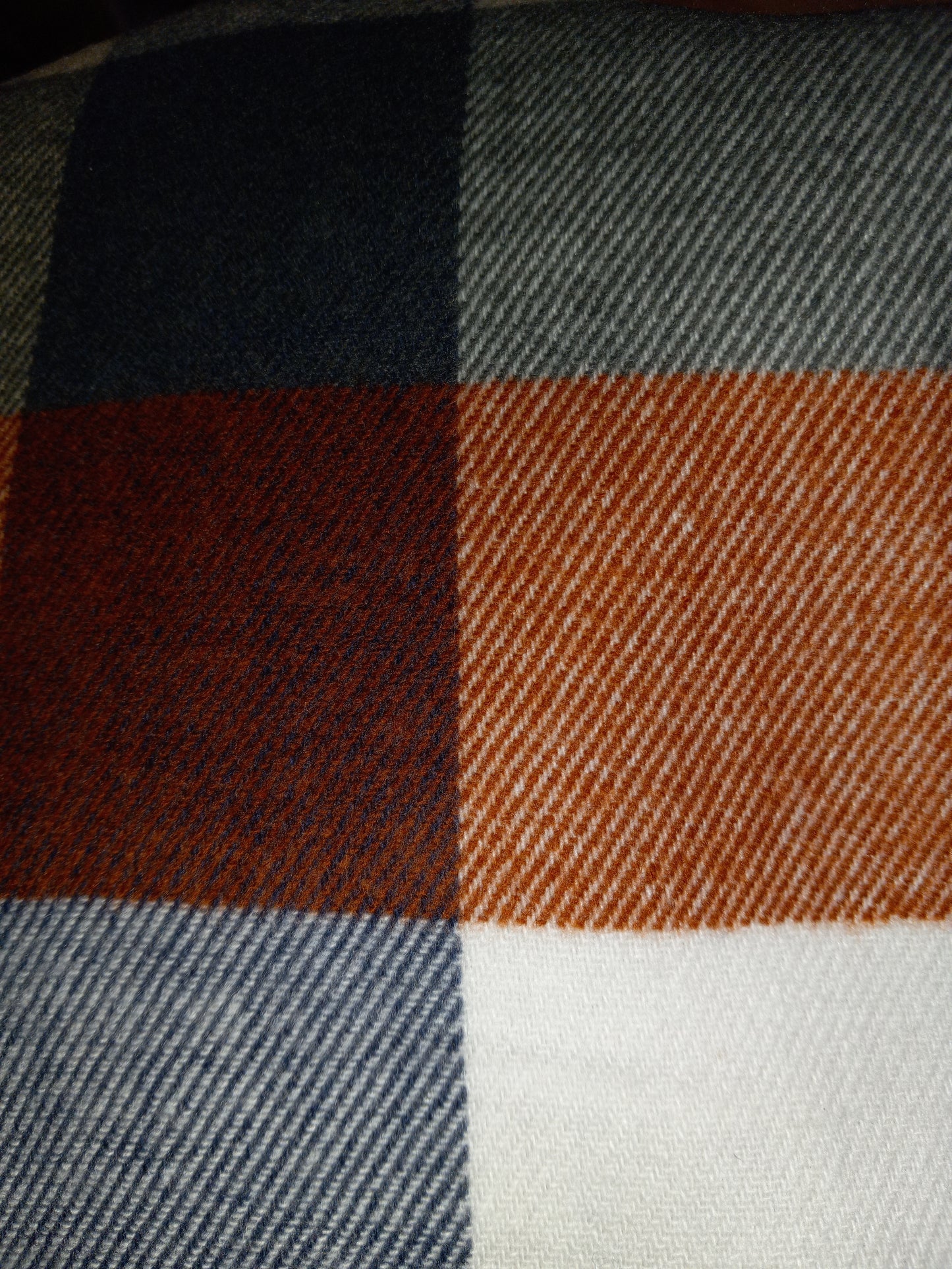 The Plaid Long Cashmere Scarf