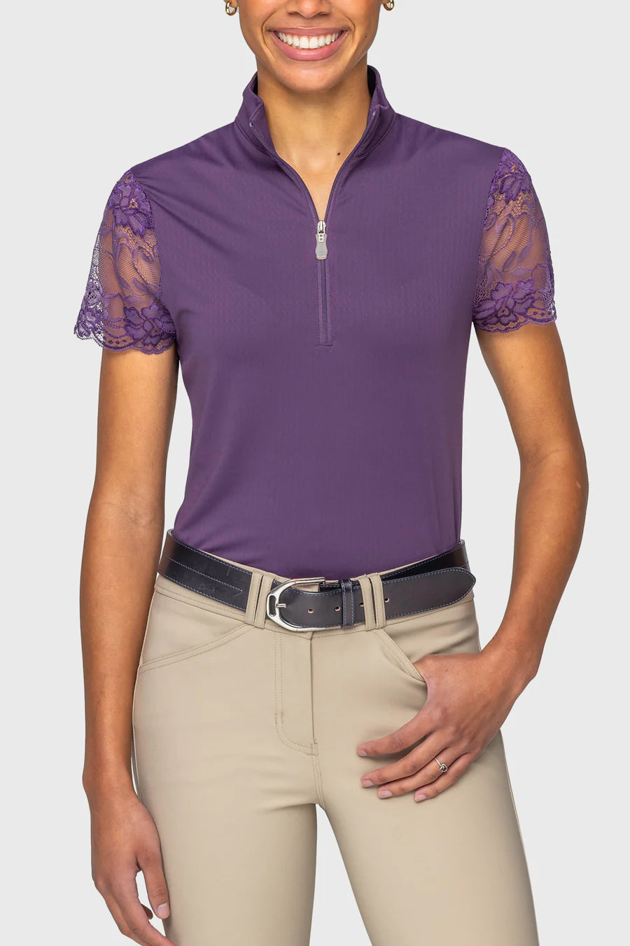 Kastel Cap Sleeve Sun Shirt Quarter Zip ss26