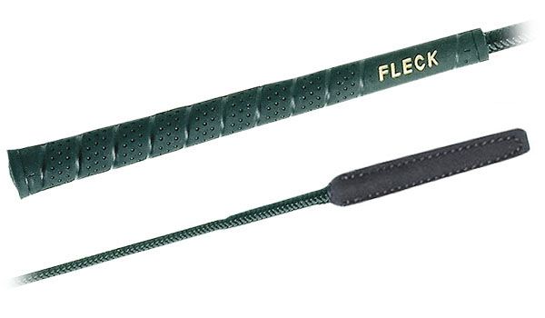 Fleck Leatherthong dressage whip