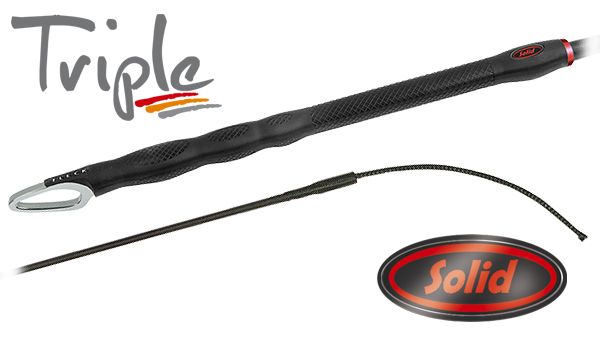 Fleck Triple Balance-Grip Whip