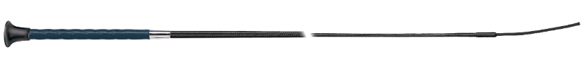 Fleck Lacquered Thread Leather-Grip Whip