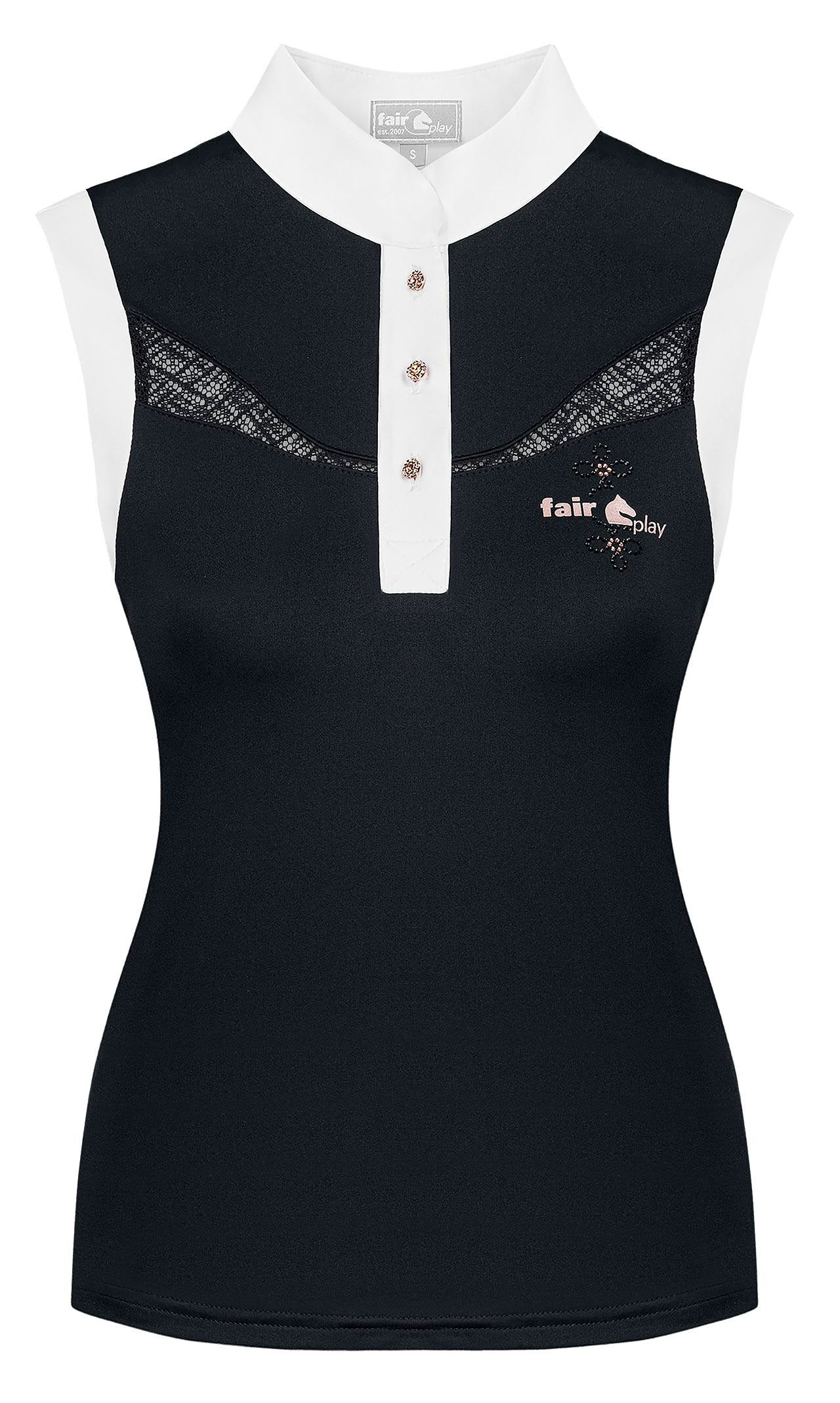 Fairplay Cecile Rosegold Sleeveless Competition Shirt