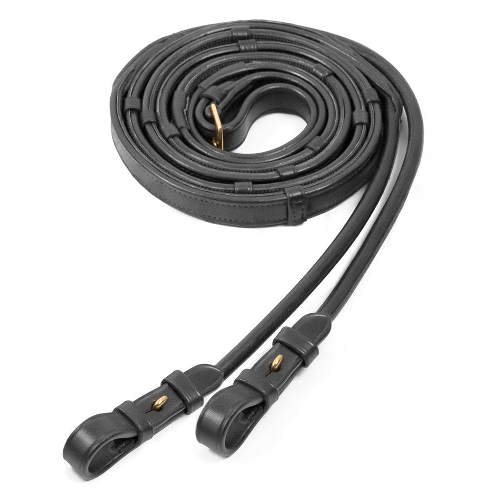 Schockemöhle Rolled Rubber Lined Leather with Stops
